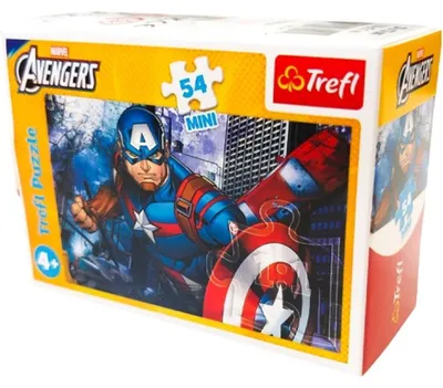 Obrázek produktu pro Puzzle TREFL Avengers: Captain America, 54 dílků