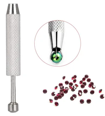 Produktbild von Pinzette mit 4 Spitzen für Schmuck, ideal für präzise Arbeiten