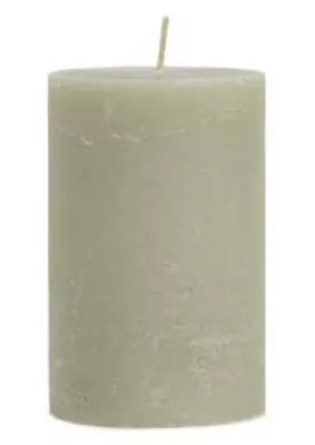 Immagine prodotto di Rustik Lys: Candela rustica a forma di tronchetto – Eucalipto – 7 x 10 cm