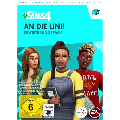 Obrázok produktu pre Electronic Arts Les Sims 4 : À la fac, PC, T (neplnoletí), Fyzické médiá