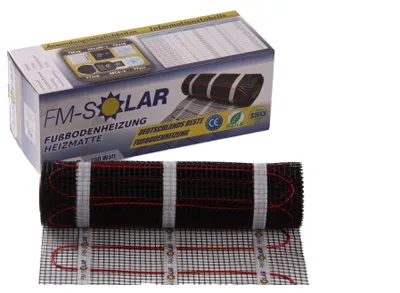 Produktbild von 2,5m² Elektrische Fußbodenheizung 150W/m² elektro Bodenheizung TWiIN Fliese
