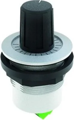 Productafbeelding van Georg Schlegel potentiometer aandrijving, rond, SHORTRON schroefklem - 1 stuk