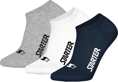 Produktbild von Starter 3pk Sneaker Socks (47) 39/42 Navy/White/Grey
