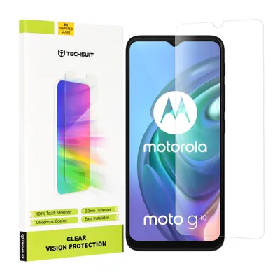 Zdjęcie produktu dla Techsuit Glass Szkło Motorola Moto G10 Moto G20 G30 G9 E7 - przezroczyste
