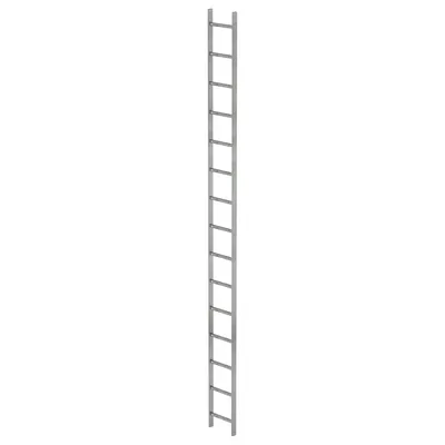 Produktbild von Günzburger Steigtechnik Schachtleiter Stahl feuerverzinkt 300 mm lichte Weite 15 Sprossen - 060015