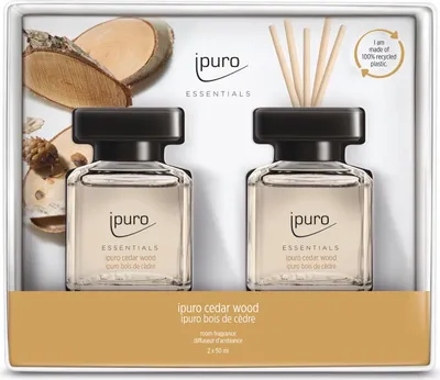 Produktbild von ipuro ESSENTIALS Raumduft Cedar Wood
