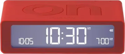 Lexon LR158R4 Digitalwecker Flip Mini Rot 1