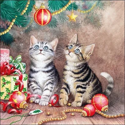 Produktbild von Ambiente Servet Zauber der Weihnacht 33cm