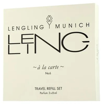 Produktbild von Lengling À la Carte - No 6 Travel Refill Set (3 x 8 ml)