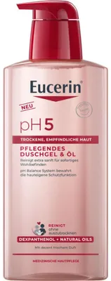 Immagine prodotto di Eucerin Ph5 Gel doccia e olio pelle sensibile 400 ml
