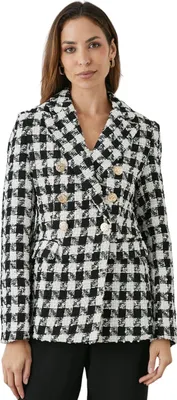 Image de Principles - Blazer double boutonnage pour femme DH6491 (38 FR) (Noir)