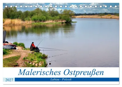 Produktbild von Malerisches Ostpreußen - Labiau-Polessk (Tischkalender 2027 DIN A5 quer), CALVENDO Monatskalender