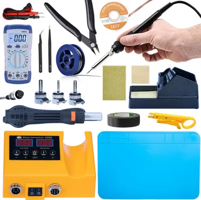 Immagine prodotto di Rosfix Stazione di saldatura 2in1 OH660 - Starter kit di saldatura