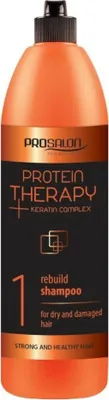 Produktbild von CHANTAL Prosalon Protein Therapy Keratin Complex 1 Shampoo für trockenes und geschädigtes Haar Restorative Shampoo Creatine & Aloe Vera Extract 1000g