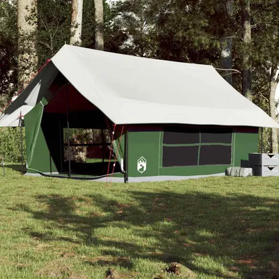 Immagine prodotto di vidaXL Tenda da campeggio 5 persone Verde Impermeabile