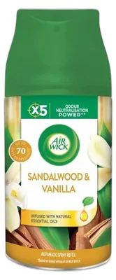 Obrázek produktu pro Air Wick Náplň do osvěžovače Freshmatic Sandalwood & Vanilla, 250 ml