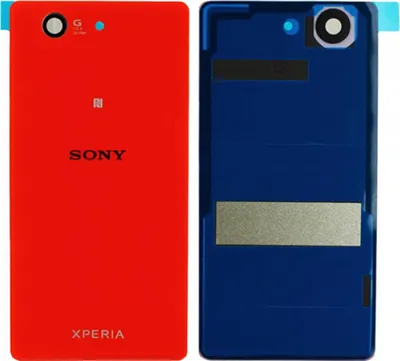 Produktbild von Sony Xperia Z3 Compact Akkudeckel orange