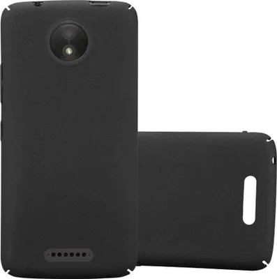 Immagine prodotto di Cadorabo custodia protettiva per Motorola MOTO C custodia in nero Custodia rigida per telefono cellulare cover