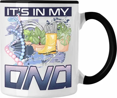 Produktbild von Trendation - Garten Gärtner Tasse Geschenk für Hobbygärtner Landschaftsgärtner Geschenkidee Spruch (Schwarz)