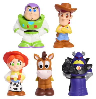 Productafbeelding van Disney Pixar Toy Story – set van 5 badspeelgoedjes voor kinderen