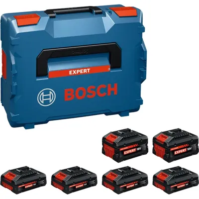 Imagen del producto de Akkupack: 4 baterías EXBA18V-40 + 2 baterías EXBA18V-80