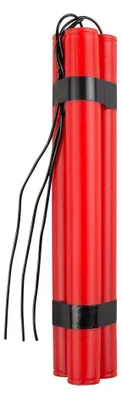 Produktbild von Dynamitstange Attrappe 23 cm – Party Deko & Karneval Accessoire