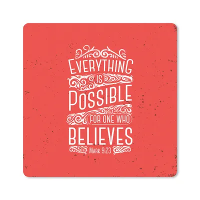 Produktbild von MuchoWow® Mauspad Mousepad Jahrgang - Text - Gestaltung 20x20 cm - Mousepads - Maus Mat - Pad - Mausunterlage - Desk Mat - Bureauartikeln