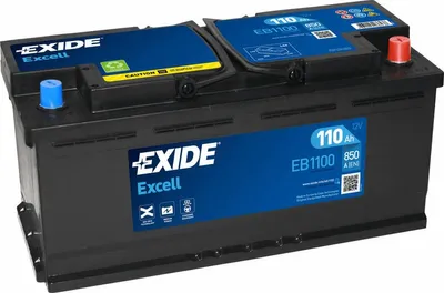 Obrázek produktu pro Exide EB1100 Excell 12 V 110 Ah 850 A