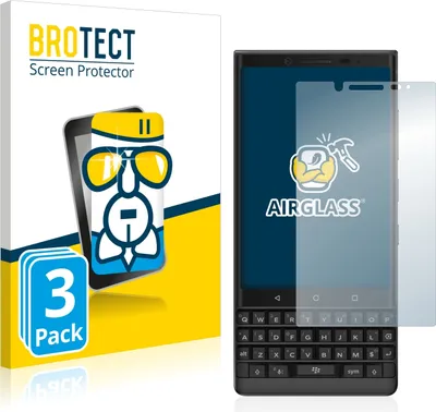 Produktbild von 3x BROTECT Schutzglas für BlackBerry Key2 Schutzfolie Panzer Folie Glas Display Schutz klar