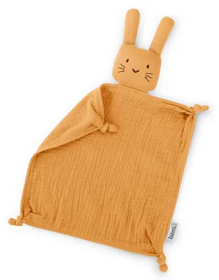 Produktbild von Räuberella Musselin Schmusetuch Hase Ocker