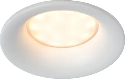 Produktbild von Boden Einbauleuchte Aluminium GU10 IP44 Ø 8,4 cm Weiß rund Modern