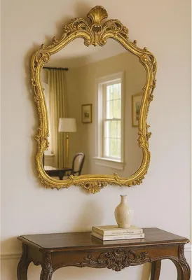 Image de Casa Padrino miroir baroque de luxe or h. 84 cm - Meuble baroque -  Italy