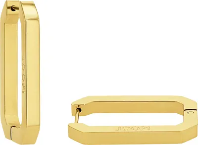 Produktbild von Joop! 2035036 Ohrringe Creolen Damen Logo Edelstahl IP Vergoldet