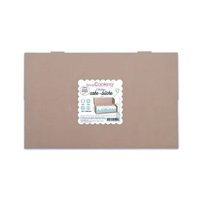 Produktbild von 6 Kartons für Weihnachtsscheit 35 x 11 x 11 cm