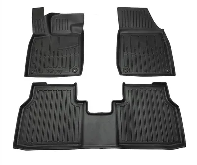 Produktbild von AD Tuning 3D Gummifußmatten Set für Skoda Elroq (ab 2025-), Schalenform