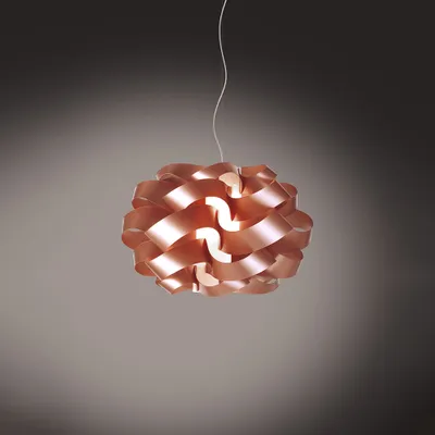 Immagine prodotto di Sospensione Moderna 2 Luci Cloud D60 In Polilux Rame Italy