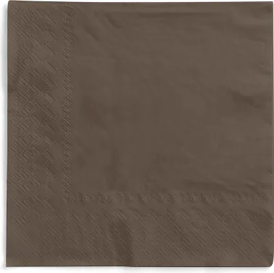 Produktbild von MANK Serviette in Braun aus Tissue 3-lagig, 33 x 33 cm, 100 Stück