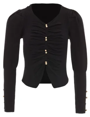 Immagine prodotto di Maglione lavorato a maglia da donna LUREA - Nero, XS/S