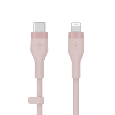 Produktbild von Belkin CAA009BT2MPK Lightning-Kabel 2 m Pink