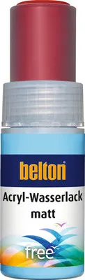 Produktbild von belton free Lackstift matt RAL 3000 feuerrot 9 ml