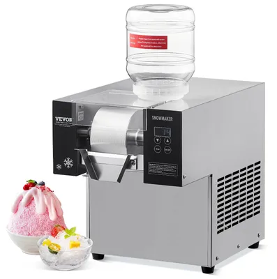 Obrázek produktu pro Stroj na výrobu ledu – výrobník ledu – stroj na výrobu ledu. Model Sněžinka. Nerezová ocel. Výkon: 80 kg/24 hodin