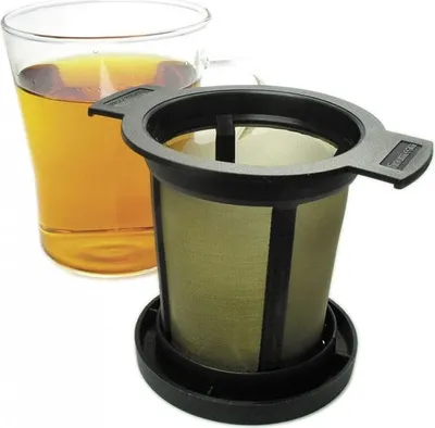 Immagine prodotto di Finum CESTINO PER INFUSIONE (M) - Filtro permanente per tè e caffè, filtro permanente per tè