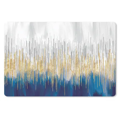 Produktbild von MuchoWow® Schreibtischunterlage Abstrakt - Gemälde - Öl 60x40 cm - XXL Mauspad - Großes Mauspad