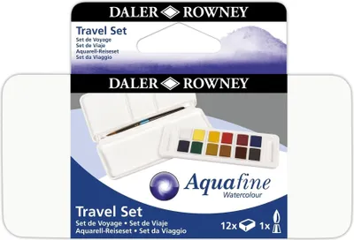 Image de Daler Rowney Aquafine Watercolour Paint Set