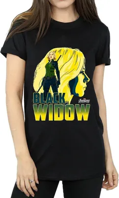 Produktbild von Avengers Infinity War - T-Shirt für Damen BI532 (L) (Schwarz)