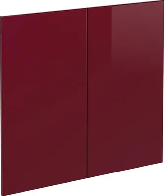 Produktbild von Küchenfront Vicco R-Line Rot Hochglanz 79.2 x 71.3 cm Möbelfront für den Spülenunterschrank, Model 41233