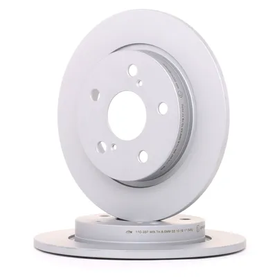 Immagine prodotto di 2x ATE 24.0110-0337.1 Disco freno asse posteriore