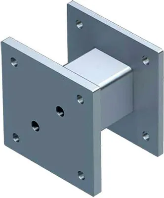 Produktbild von Iller Distanzsegmente für Steigleitern 160 mm Stahl verzinkt