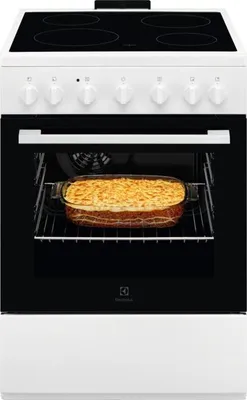 Immagine prodotto di Electrolux Cucina elettrica a libera installazione elettrica Nero Bianco