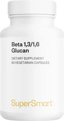 Produktbild von SuperSmart Beta 1.3/1.6 Glucan Dietary Supplement - 60 Vegi-Kaps